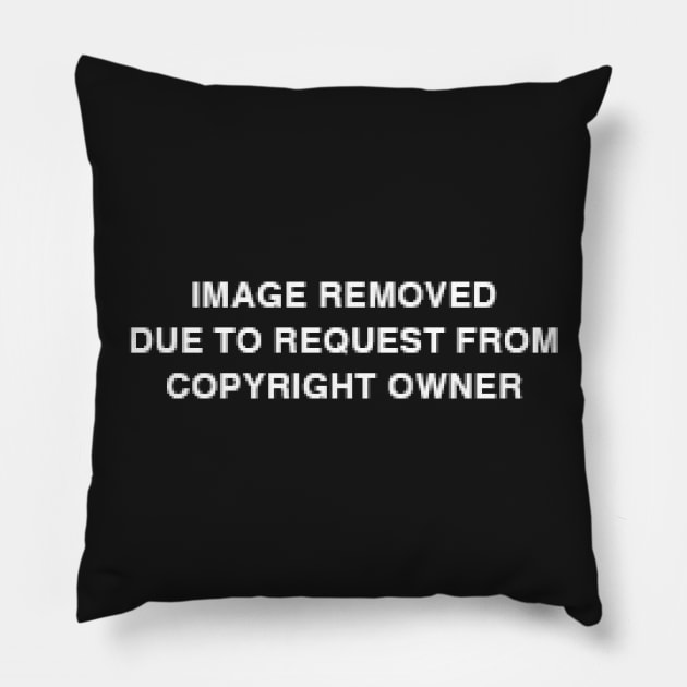 Image removed due to request from copyright owner Pillow by BrownWoodRobot