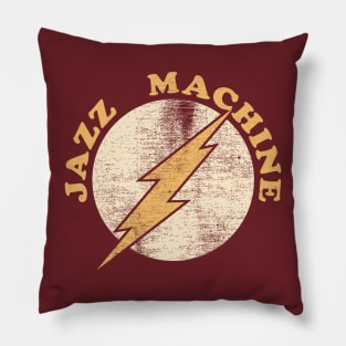 Jazz Machine Lightning Vintage Pillow