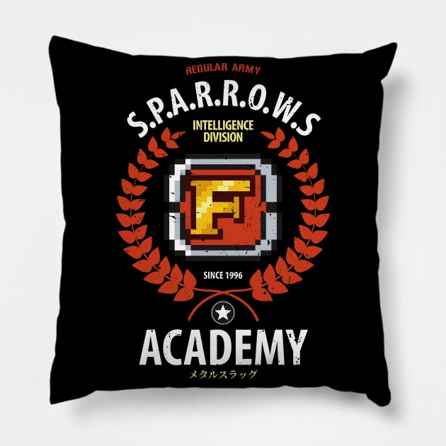 S.P.A.R.R.O.W.S - Flame Shot Pillow by KinkajouDesign