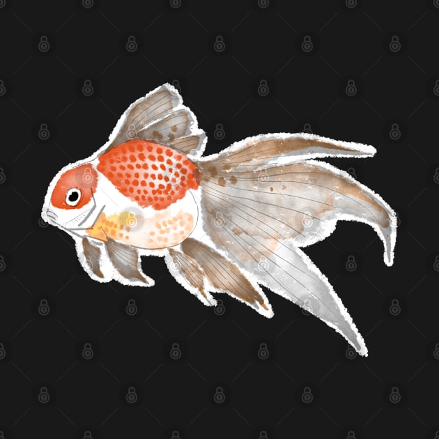 Red Back Goldfish by Cheese_Wen Art