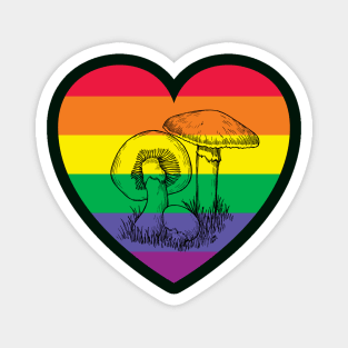 Pride Mushies Magnet