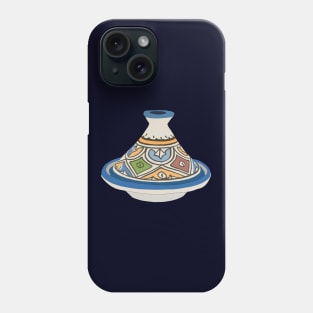 Tajine Hand Drawn - Tagine - طاجين Phone Case