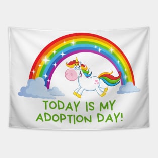 Today is My Adoption Day Tapestry