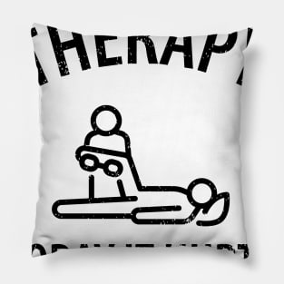 physiotherapist physical therapy gift saying funny Pillow