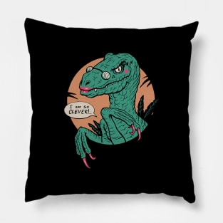 Clever Girl Pillow