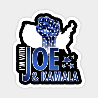 I'm With Joe and Kamala for President 2020 Magnet