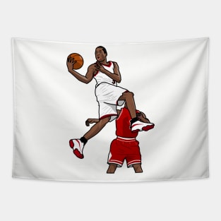 Iverson posterize Tapestry