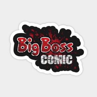 Vintage "Big Boss Comic" logo Magnet