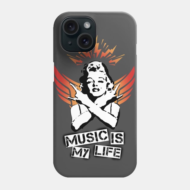 Music Phone Case by AmurArt