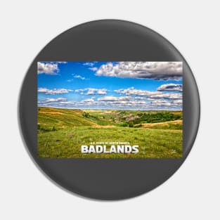 North Dakota Badlands Pin