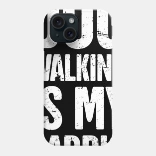 Funny Dog Walking Gift For Dog Walker Phone Case