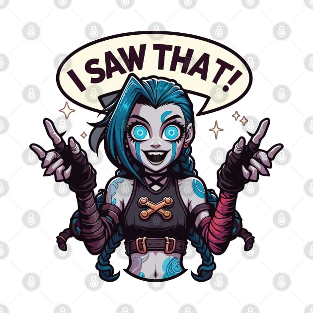 jinx arcane i saw that by whatyouareisbeautiful