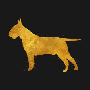 Bull Terrier golden art T-Shirt