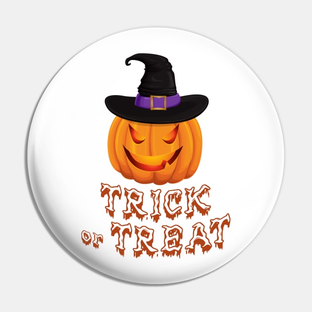 Trick or Treat Pin by Sham