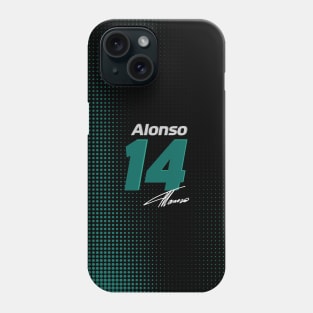 Alonso Two Time World Champion - Retro Design Phone Case