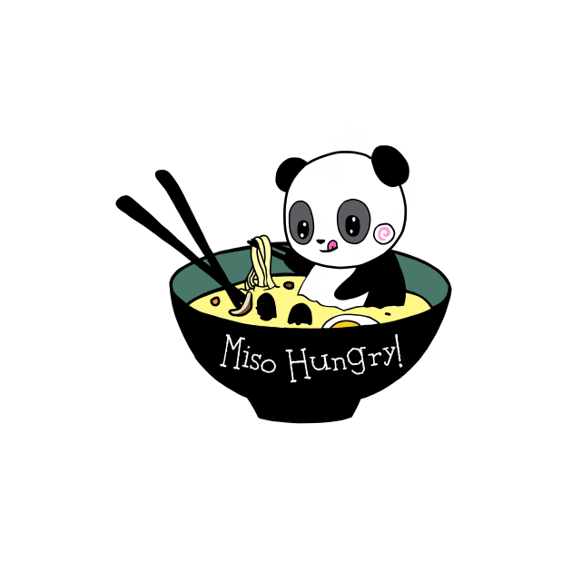 Miso Hungry Panda by jardakelley