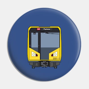 Berlin Metro Train Pin