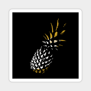 Yellow pineapple Magnet