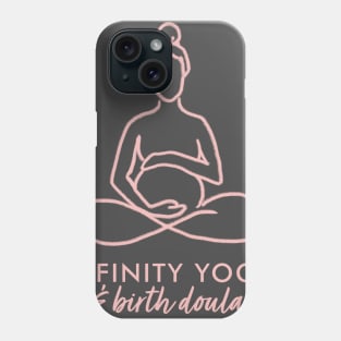 Infinity Yoga and Birth Phone Case