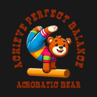 Acrobatic Gymnast Bear T-Shirt