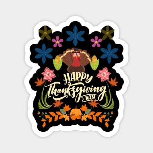 Happy Thanksgiving Day Magnet