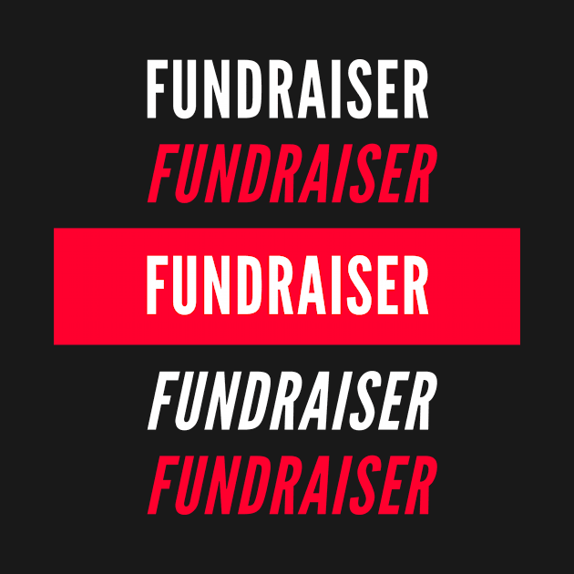 Fundraiser Red and White Design by divawaddle