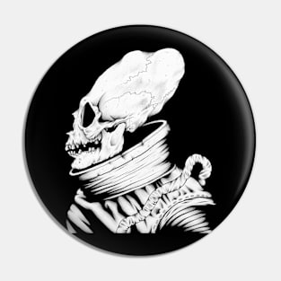 Pakal (Black & White) Pin