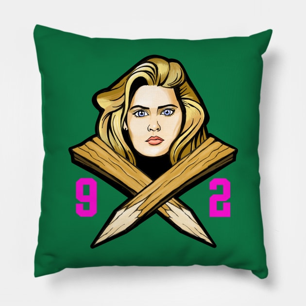 '92 Slayer Pillow by ibtrav