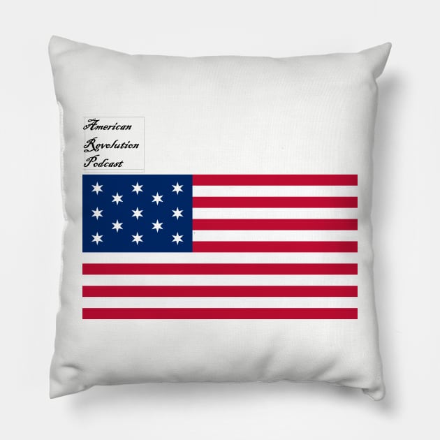 Hopkinson Flag - ARP Pillow by American Revolution Podcast