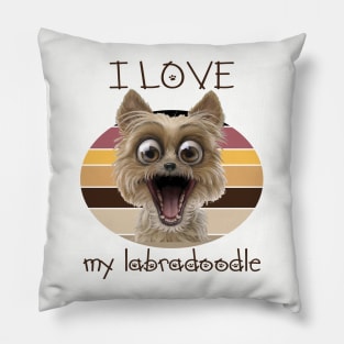 I love my labradoodle Pillow