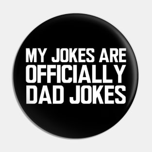 My jokes are officially dad jokes w Pin