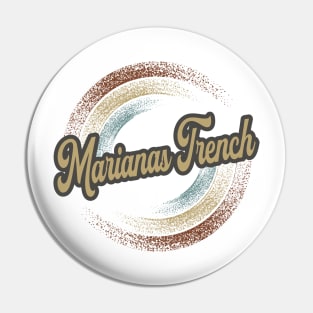 Marianas Trench Circular Fade Pin