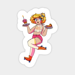 Toy Chica Gijinka Transparent Magnet