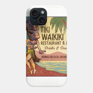 Tiki Waikiki Phone Case