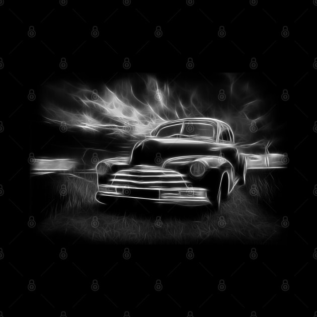 1947 - Chevrolet, black white - 02 by hottehue