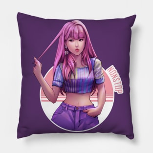 purple dress Pillow