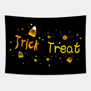 Trick or Treat Halloween Themed Tapestry