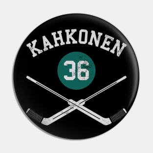 Kaapo Kahkonen San Jose Goalie Sticks Pin