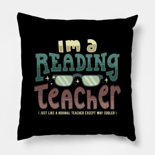 Reading Teacher Pillow