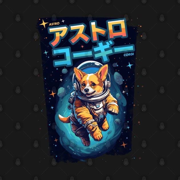 The Cosmic Adventure of Astro Corgi by Fresh! Printsss ™