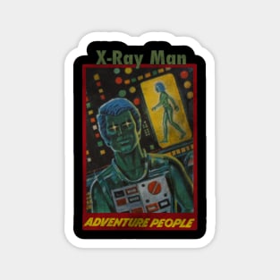 Retro Vintage Toy Man Action Figure Magnet