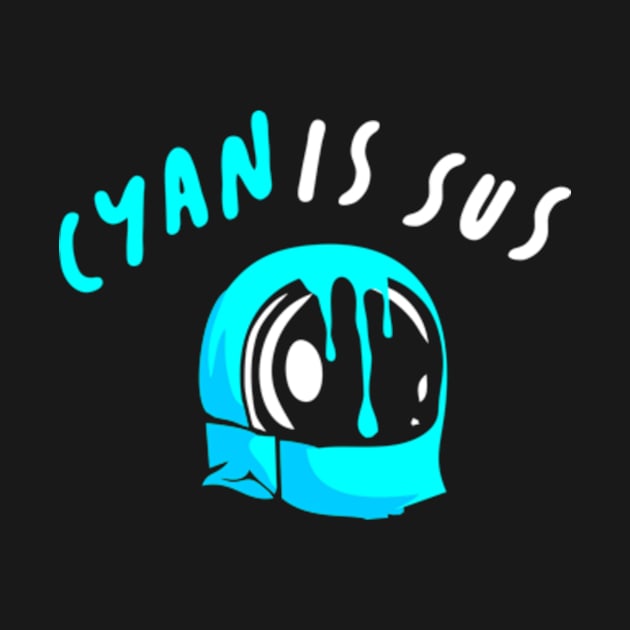 Cyan is sus by 2 souls