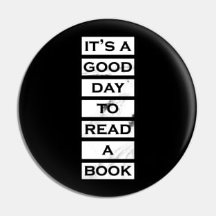 It's a good day to read a book Pin