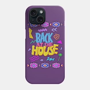 Back At The House Ugly Sweater Phone Case