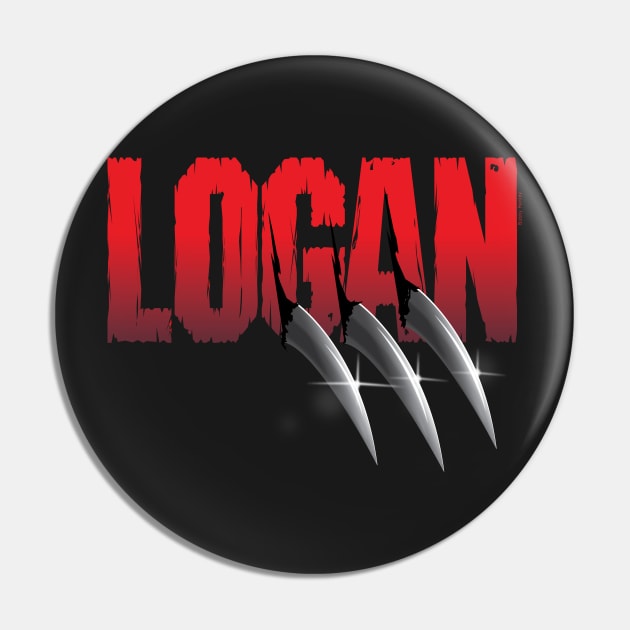 LOGAN Pin by Illustratorator