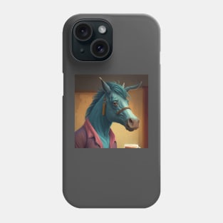 Bojack horseman 2d illustration Phone Case