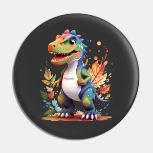 Cool Cute Dinosaur T-Rex Tyrannosaurus Pin