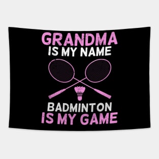 Grandma Badminton Player Grandmother Gift Tapestry