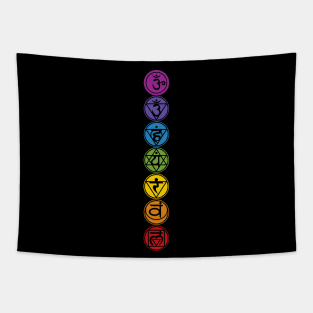 7 Chakras Tapestry