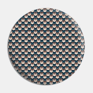 Chevron pattern compact Pin